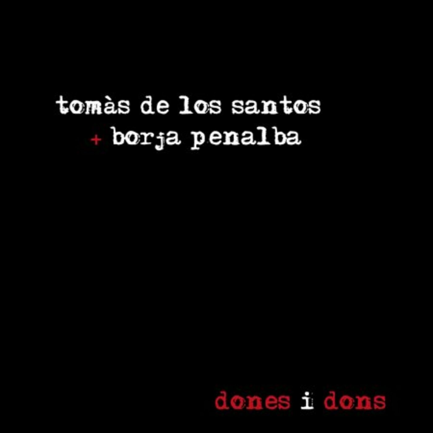 Tomàs de los Santos - Dones i dons (amb Borja Penalba) | musica en valencià