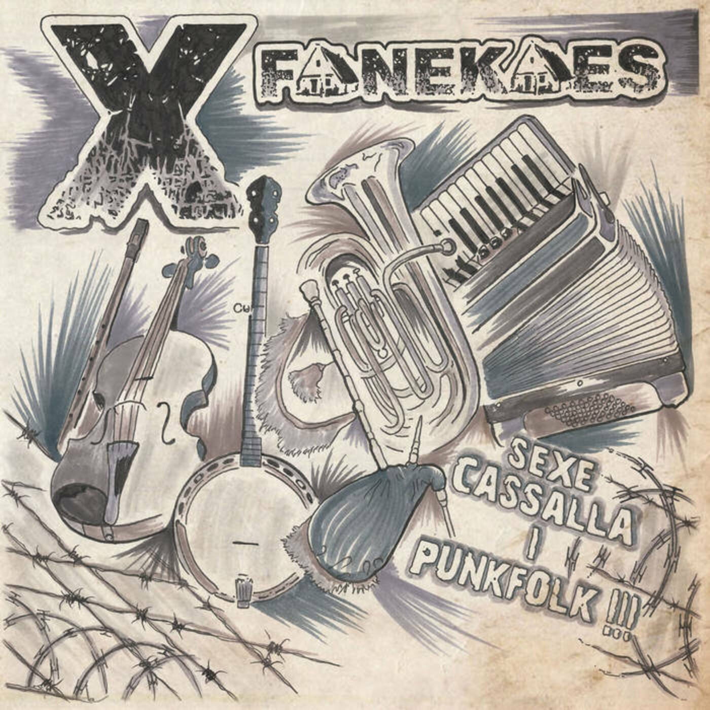 X-Fanekaes - Sexe, cassalla i punkfolk​!​!​!  | musica en valencià